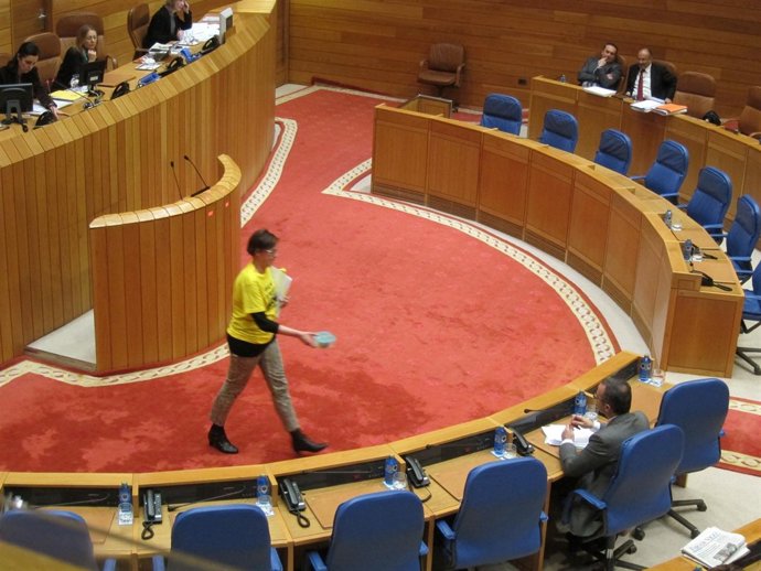 Fiambrera en el Parlamento de Galicia