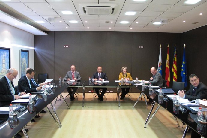 Reunión del consejo de administración del Puerto de Alicante