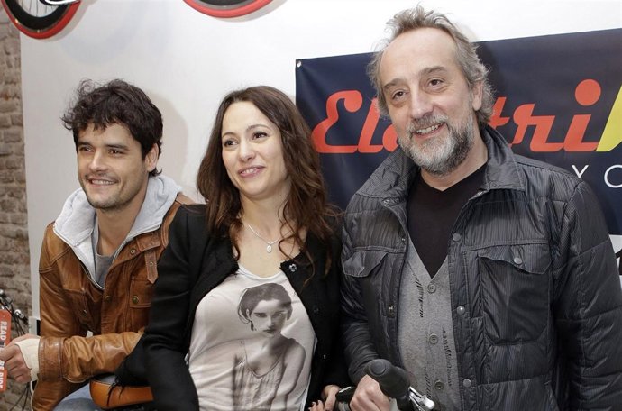 Miguel Abellán, Natalia Verbeke y Gonzalo Miró