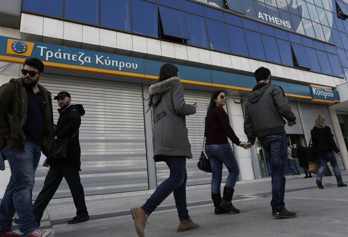 Oficina de Bank of Cyprus en Atenas