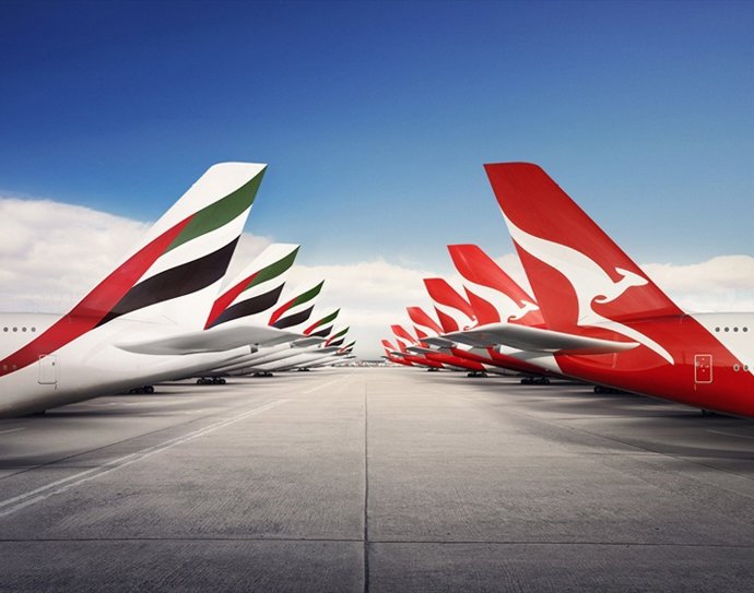 Emirates/Qantas