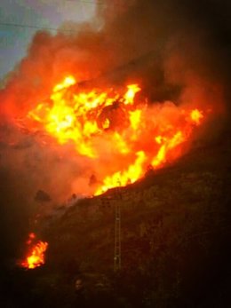 Incendio de Barx (Valencia)