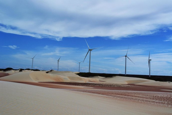 Parque eólico de Mel II en Brasil