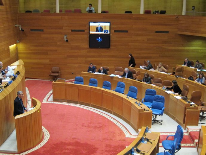 Francisco Conde en el Parlamento