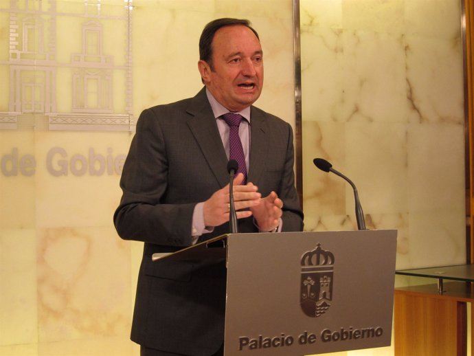 Pedro Sanz, presidente del Gobierno de La Rioja