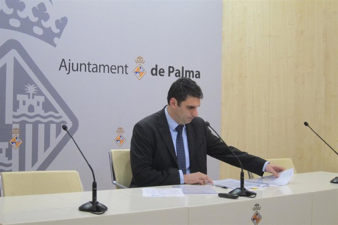 El portavoz de Cort, Julio Martínez