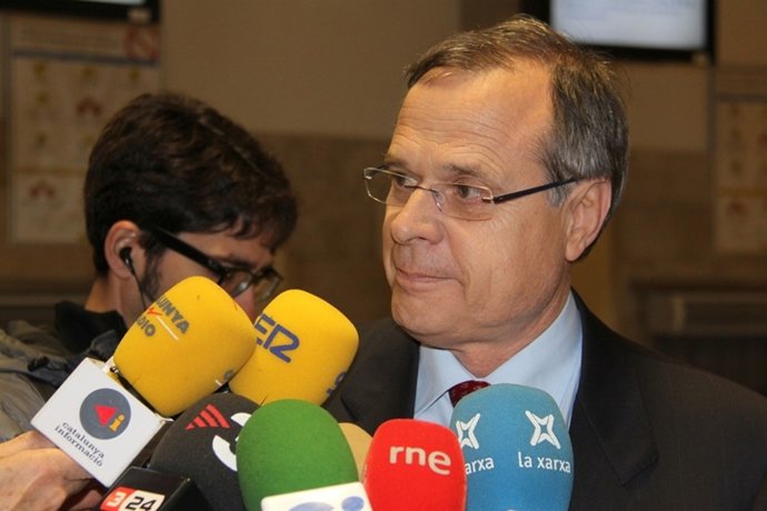 El director del Aeropuerto de Girona, Lluís Sala