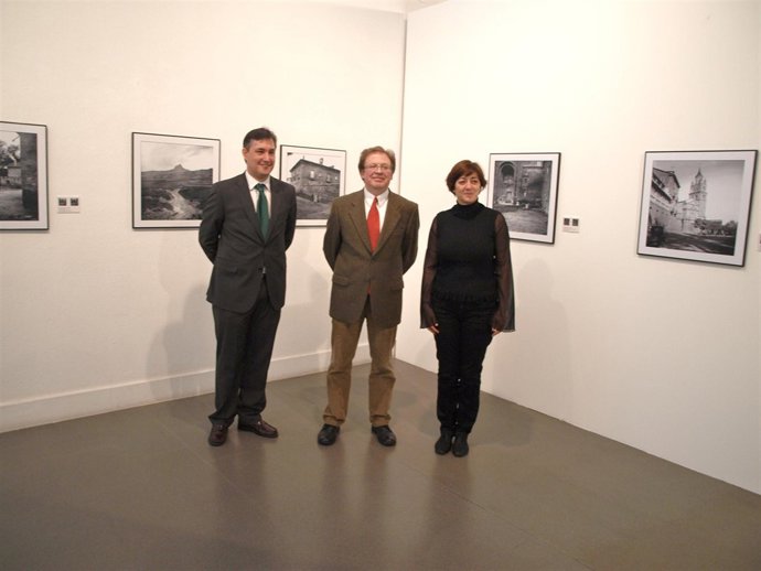 Montes y Pérez Pastor, en la apertura de la muestra