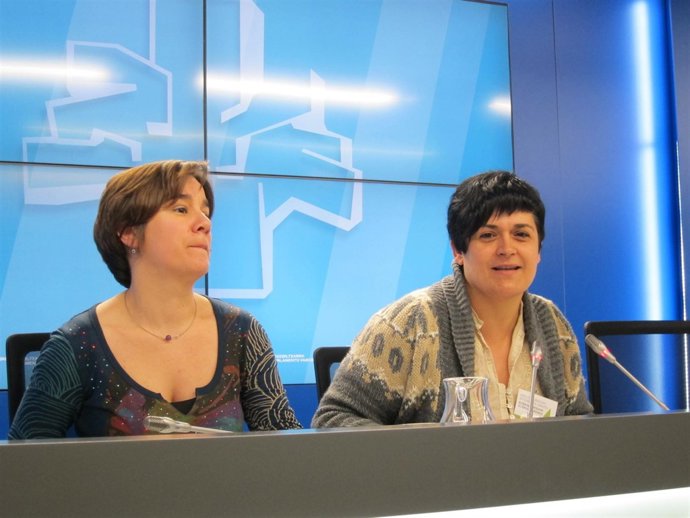 Marian Beitialarrangoitia (a la derecha).