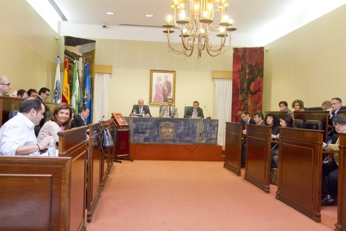 Pleno extraordinario en la Diputación de Huelva por la línea Huelva-Zafra.