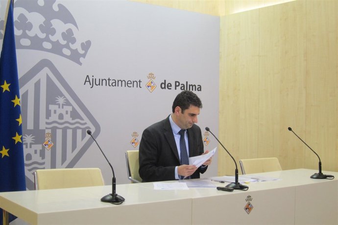 El portavoz del Ayuntamiento de Palma, Julio Martínez