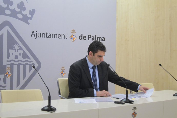 El portavoz de Cort, Julio Martínez