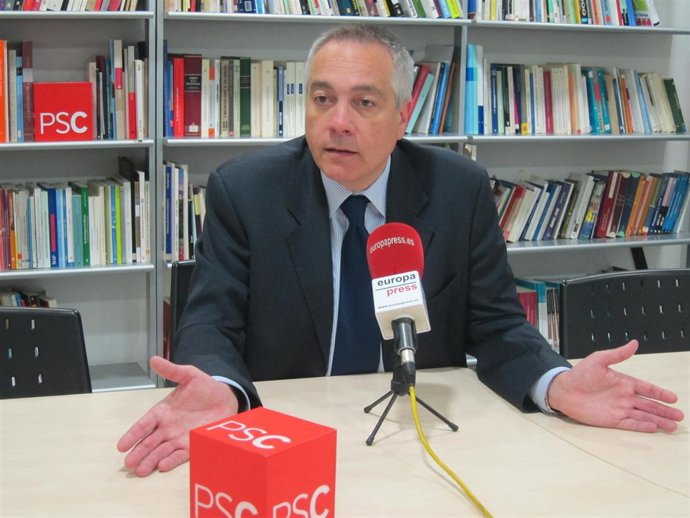 El primer secretario del PSC, Pere Navarro. 