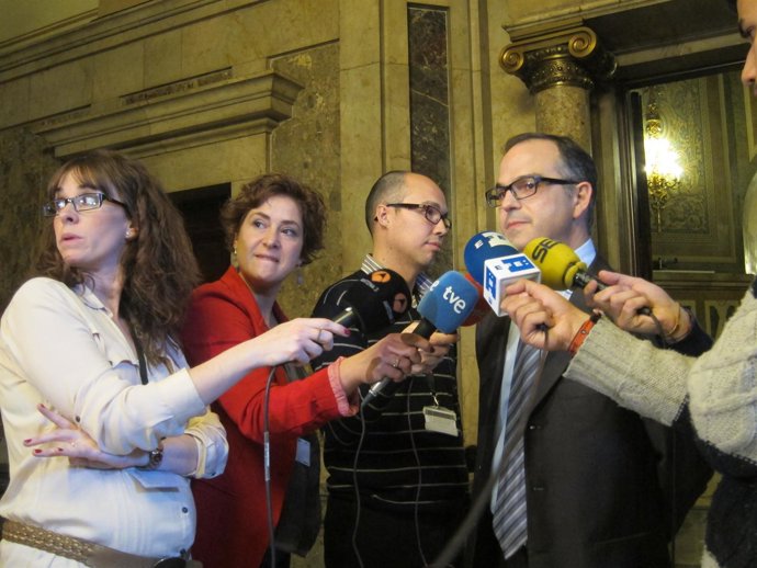 El portavoz de CiU en el Parlament, Jordi Turul