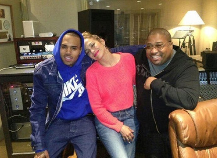 Jennifer Lopez y Chris Brown