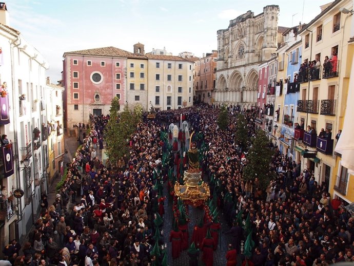 Procesión Camino Del Calvario, Cuenca   
