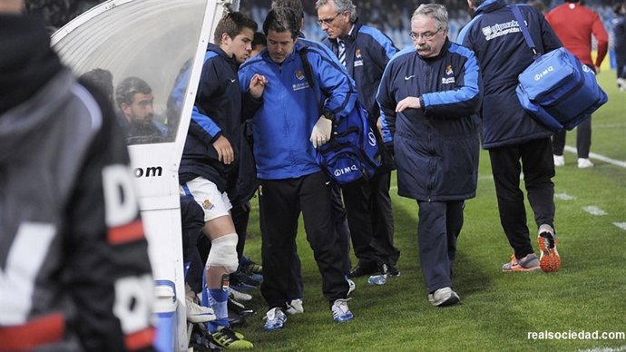 El Jugador De La Real Sociedad Iñigo Martínez