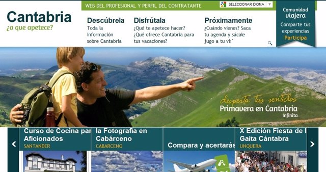 Web Turismo De Cantabria