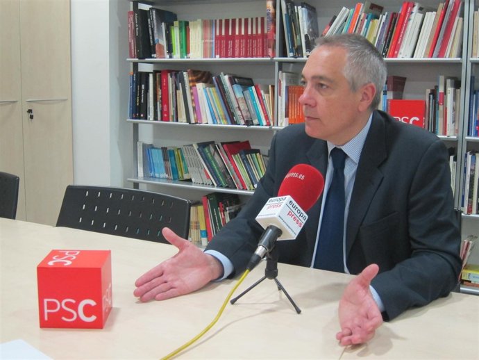 El primer secretario del PSC, Pere Navarro.