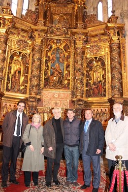 Visita al retablo
