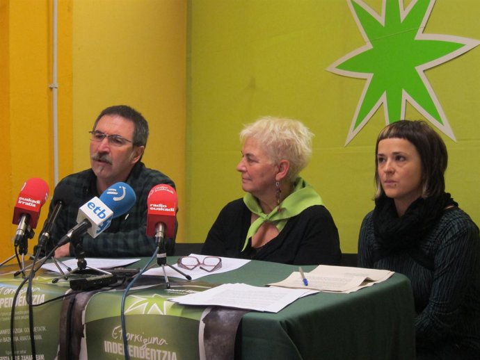 Red Independentistak presenta el Aberri Eguna 2013.