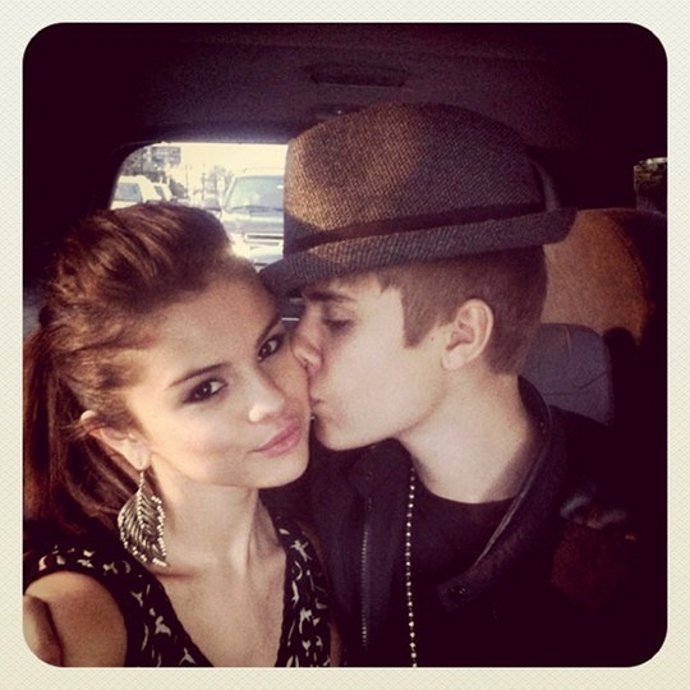 Selena Gomez  y  Justin Bieber