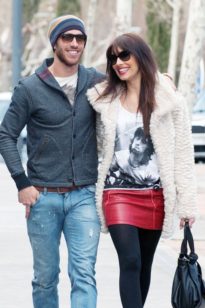 Sergio Ramos y Pilar Rubio