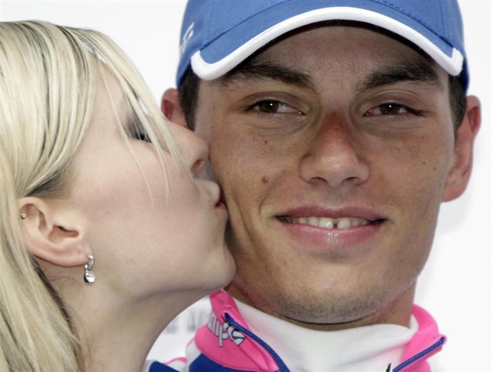 El ciclista esloveno Simon Spilak 