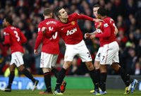 Fútbol/Premier.- (Crónica) El Manchester United, cada vez más líder tras derrotar al Sunderland