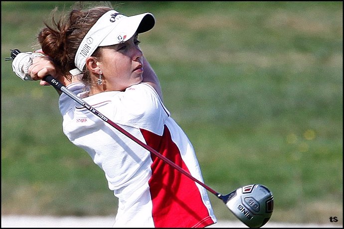 Andrea Noriega, jugadora cántabra de golf