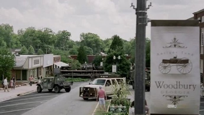 Woodbury en 'The Walking Dead'