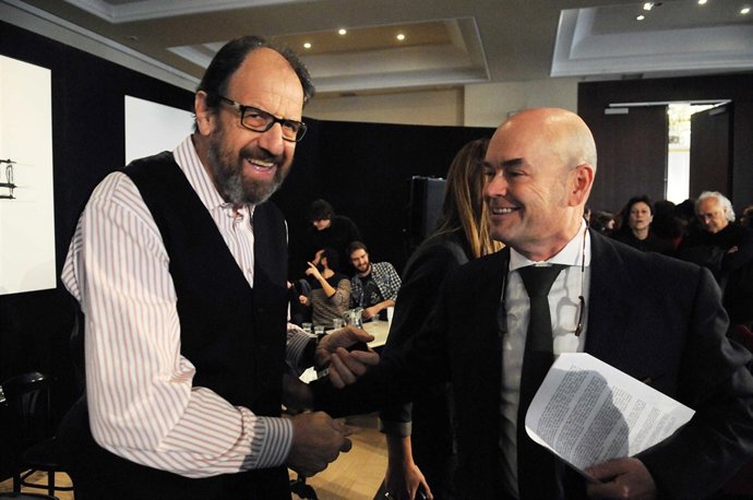 Fernando Villalonga con José María Pou