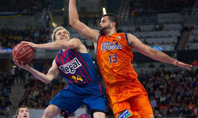 Bradley Scott Oleson Faverani Barça Regal Valencia Basket Final Copa del Rey