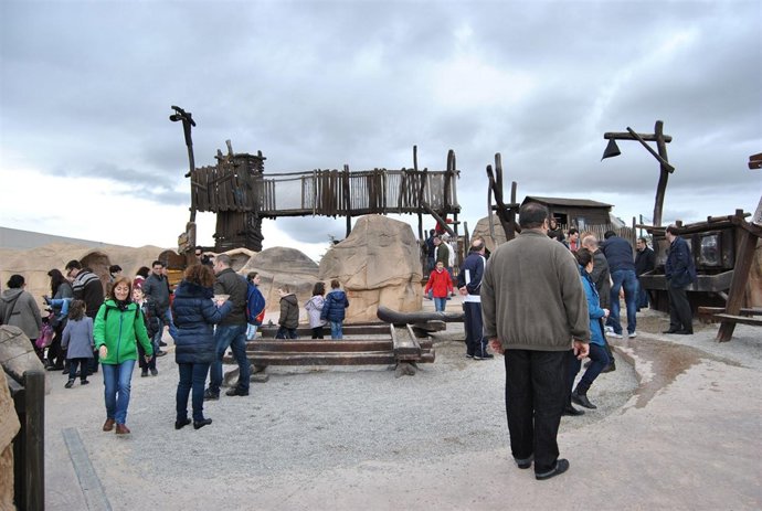 Dinópolis, zona de la Paleosenda