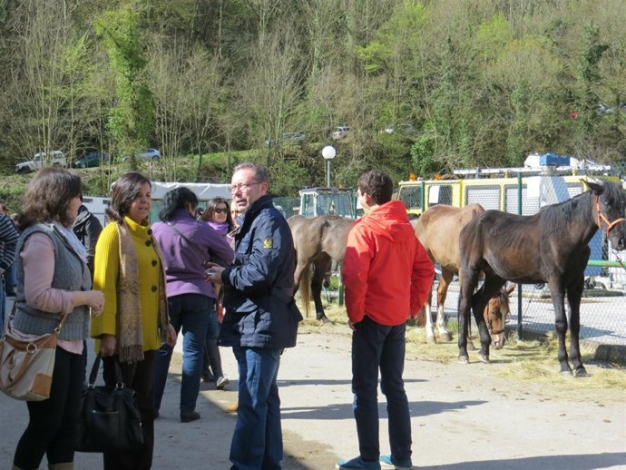 María Jesús Álvarez, en Belmonte de Miranda