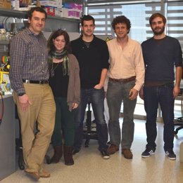 Investigadores UPF A.Ozaita; M.Gomis; A.Busquets; R.Maldonado; T.Guegan