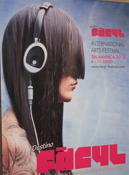 Fragmento del cartel de la edici&#243;n 2013 del F&#192;CYL en Salamanca.