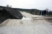 Siete carreteras cortadas al tráfico en Andalucía por las últimas lluvias