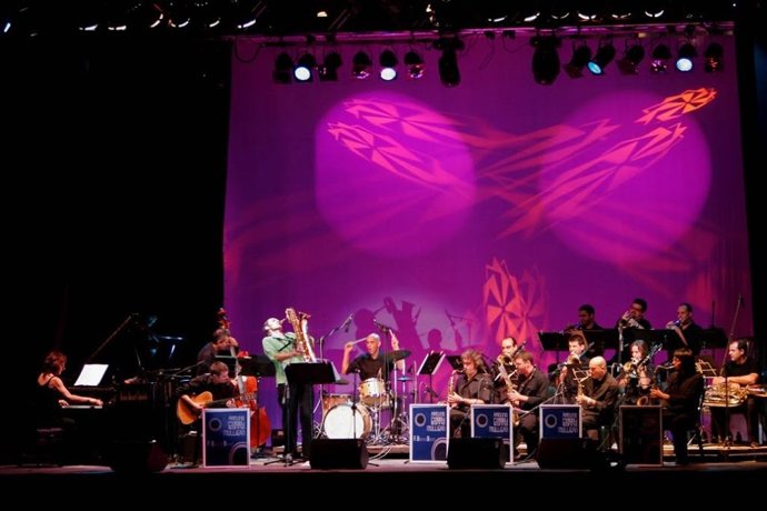 Actuación de la Sedajazz Orchestra.