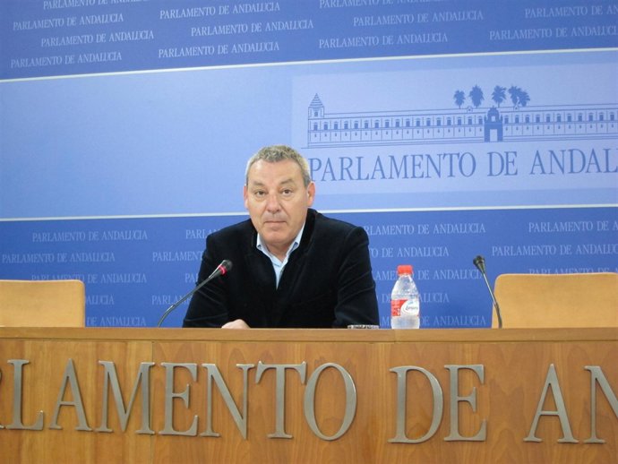 El portavoz parlamentario del PSOE-A, Francisco Álvarez de la Chica