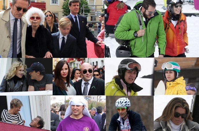 Las vacaciones de los famosos en semana santa