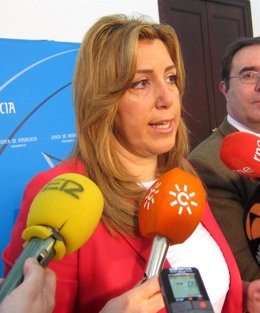 Susana Díaz, este lunes