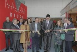 Sanz inaugura la feria Nájera Décor