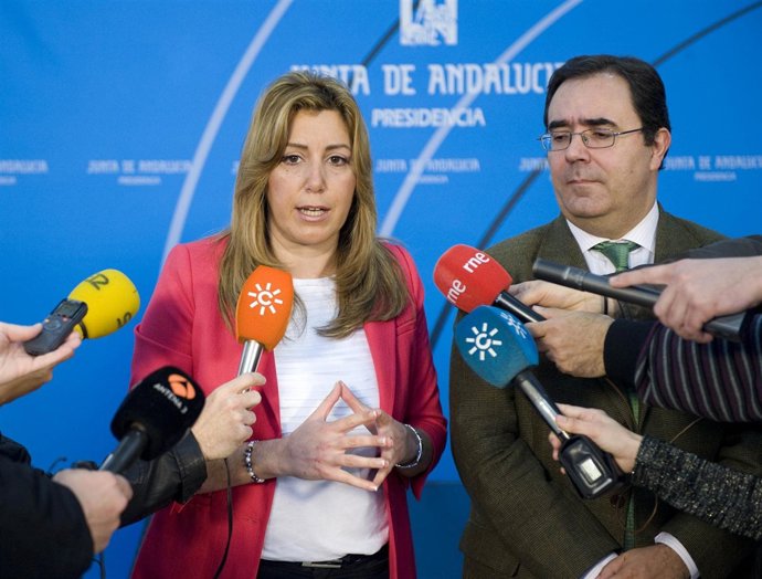 Susana Díaz, este lunes
