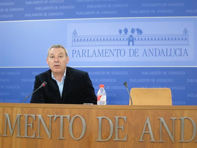 El portavoz del PSOE en el Parlamento andaluz, Francisco Álvarez de la Chica