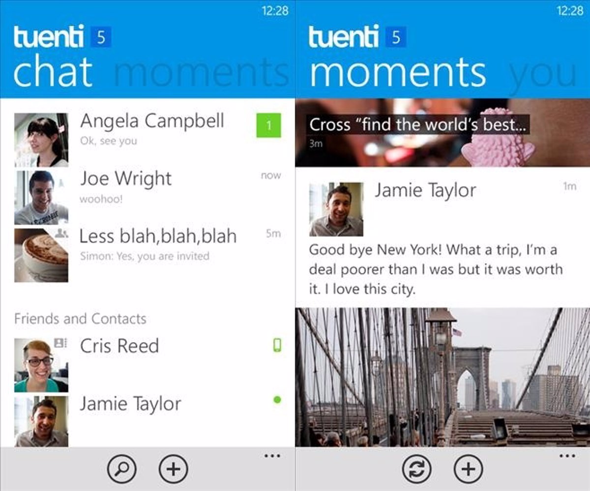 Tuenti Lanza Su Aplicación De Chat Para Windows Phone