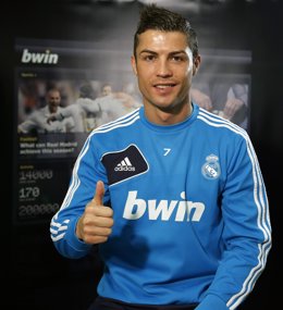 Cristiano Ronaldo en una entrevista para Bwin
