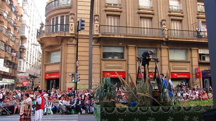 Desfile Del Bando De La Huerta A Su Paso Por La Gran Vía