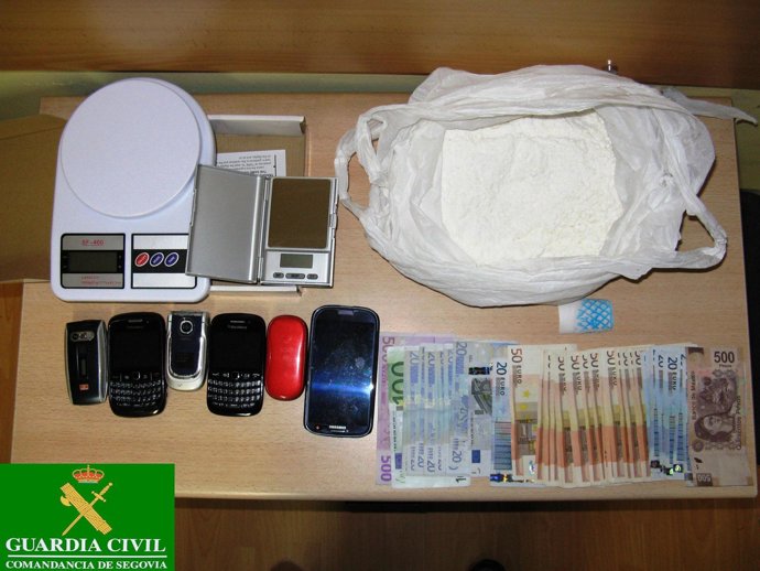 Cocaína y efectos intervenidos.