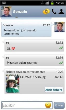 Servicio de mensajería Joyn